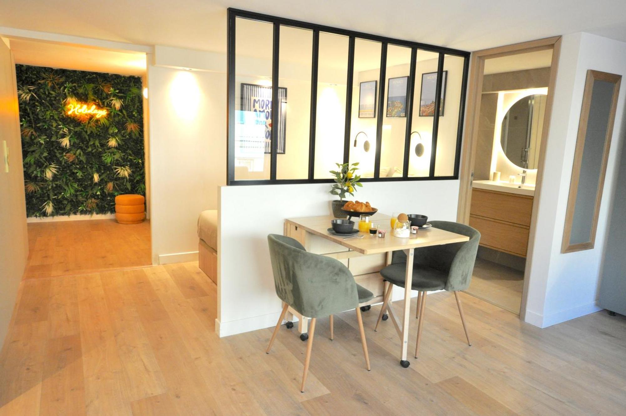 Monaco # - 4 Persons - Hypercenter - Private Parking - Full Renovated - Clim - Fast Wifi - And Sun Apartment
